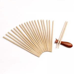 竹制双生筷一次性圆筷20cm外卖竹筷双生筷可独立包装一次性竹筷